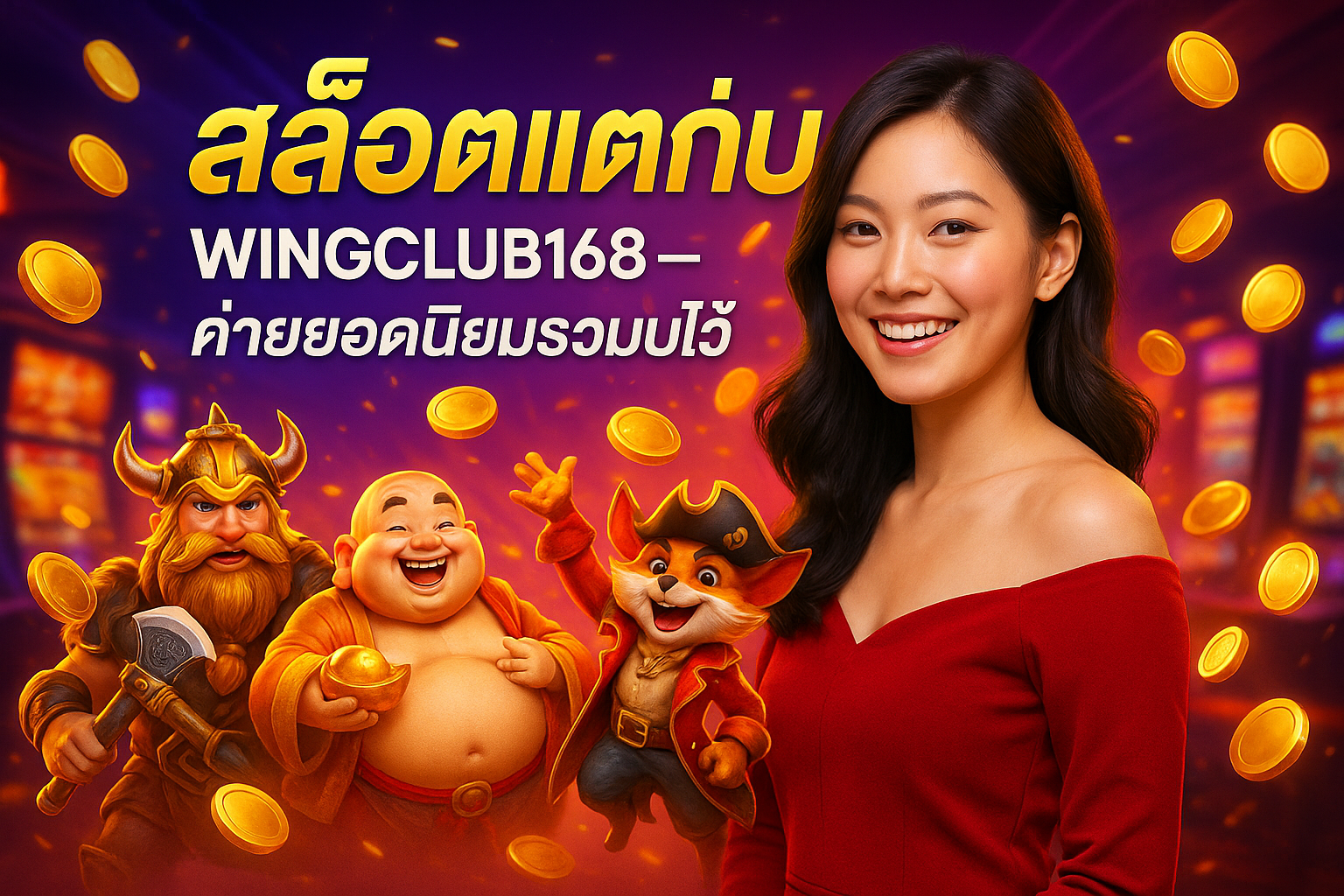 สล็อตแตกบ่อยที่ WINGCLUB168 รวมค่ายยอดนิยม